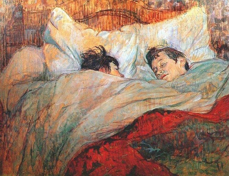 Henri de toulouse-lautrec In Bed, Sweden oil painting art